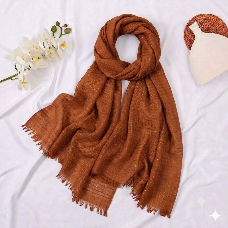 Turrki Cotton Terracotta hijab