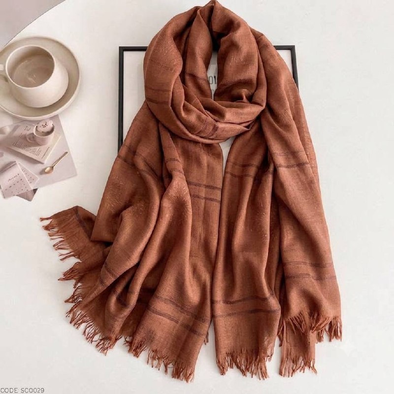 Turrki Cotton Soft Brick hijab