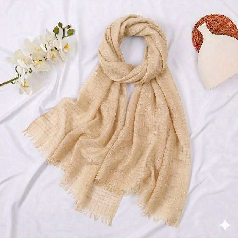 Turrki Cotton Beige hijab